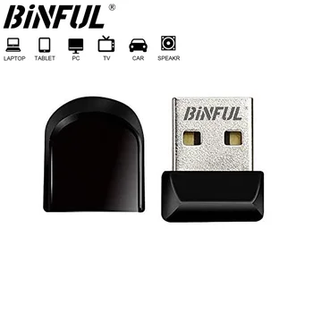 100%새로운 미니 Binful Usb 플래시 드라이브에 슈퍼 작은 64GB32GB 펜 드라이브 4GB8GB16GB2G Pendrive флешка 메모리 스틱을 방수 선물