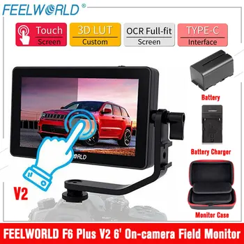FEELWORLD F6PLUS V2 6'On-DSLR 카메라 필드 모니터링 3D LUT 터치스크린 모니터링 IPS FHD1920x1080 비디오에 초점을 출발 날짜