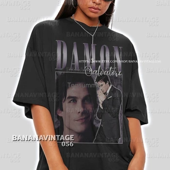 데먼 Salvatore 셔츠 클라우스 티 Salvatore Tshirt 영화 뱀파이어ㆍ서류받침ㆍ보관함클라우스 Mikaelson 플 Stefan