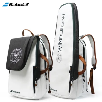 전문 BABOLAT2 용도 순수한 WIM 테니스 배낭 여성 스쿼시 Padel 비치의 테니스 훈련을 부대 2 팩 테니스 라켓 가방