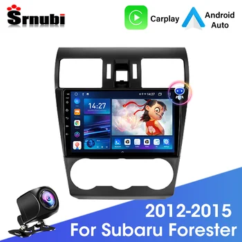 Srnubi 자동차 라디오를 위한 포레스터 4SJ XV WRX2012 2013 2014 2015 멀티미디어 플레이어 2Din 안드로이드 12 면 스테레오 GPS DVD