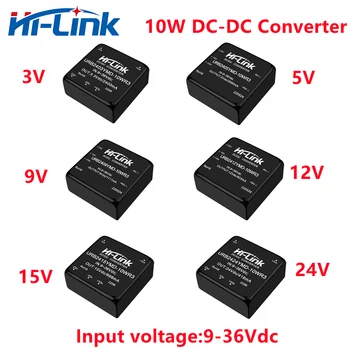 안녕 연결 뜨거운 판매 10W 가 DCDC Converter24V(9-36V)을 3V5V9V12V15V24V URB24__YMD-10WR3 스위칭 전원 공급 장치 모듈