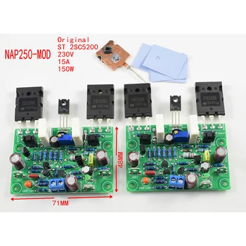 2pcs ST2SC5200 오디오 증폭기 80W8R 네임 NAP250 모 VER4DC15V-40V