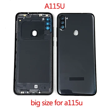 원래 A11Shell For Samsung Galaxy2020A115A115U 전화 뒷 하우징 커버 섀시 위원회는 문+카메라 렌즈