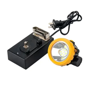BK2000 미니 LED 코드가 없는 광부 램프 Mining 헤드램프 사냥 모자 램프와 충전기 3w 크리 말은 헤드 램프 KL2.2LM