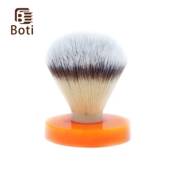 Boti 브러시-4 핑크 3 색 합성 머리 매듭 전구 종류 면도용 브러쉬 매듭 남자의 수염을 도구는 필요한 면도