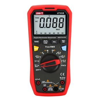 단위 UT161B UT161E UT161D 스마트 디지털 멀티미터 프로 검사자는 진정한 RMS CE 전압계 전기 Tools AC DC 전압 측정기