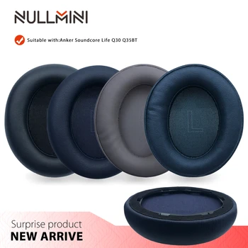 NullMini 교체 이어패드 대한 Anker Soundcore 생활 Q30Q35BT 헤드셋을 헤드폰 가죽 소매 귀덮개 이어폰