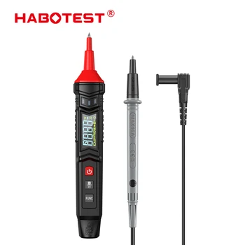 HABOTEST HT121 디지털 펜을 입력 스마트 멀티미터 전압계 전압 테스 자동 범위를 저항 용량 True RMS 멀티미터