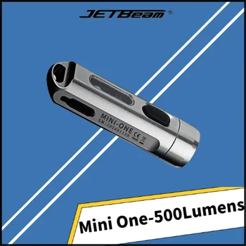 JETBEAM MINI-한 Keychain 빛 500LMS365nm5-색 USB 재충전용 스테인리스 휴대용 UV 플래쉬 등 실외 조명