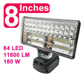 LED 일등 손전등 전기 토치 스포트라이트를 자동차를 위한 램프를 Makita18V 리튬-이온 배터리가 어댑터 BL1815BL1830USB 힘 은행