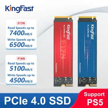 KingFast SSD512GB1TB2TB4TB HD Ssd Pcie M2PCIe4.0 내부 솔리드 스테이트 드라이브 M.2 개의 하드 디스크 드라이브 위해 PS5 노트북 데스크탑 PC