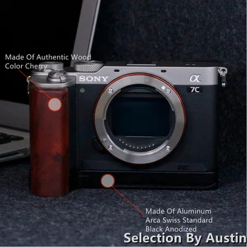 손 W 빠른 릴리스 격판덮개 L 브라켓 Sony A7C 체리 손으로 만든 객실이 스위스