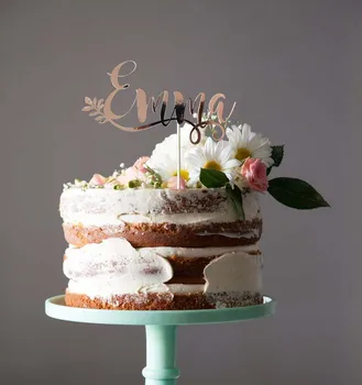 개인 새겨진 케이크 상품 사용자 정의 이름으로 생일 파티 케이크 상품이 어떤 이름을 웨딩 케이크 상품은 장식 용품