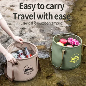여행 캠핑 접히는 버킷 휴대용 피크닉 바비큐의 저장 물통 낚시 물통 야외 다기능 발 Bucket