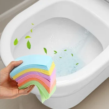 150pcs 지면 세탁기술자 장 청소 지면 청소 가구 위생 닦는 화장실 냄 노란 먼지 화장실 청소를 도구
