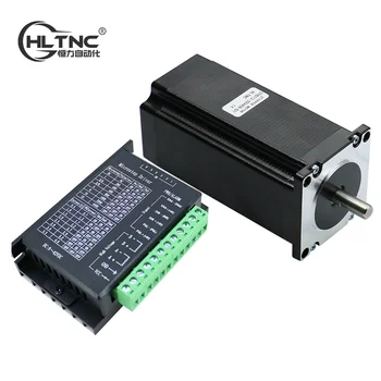 HLTNC TB6600/DM542/DM556 하이브리드 스텝 드라이버와 함께 NEMA23 댄서 모터 57x112mm4-lead3A3N.m112mm428Oz-에 NEMA23for CNC