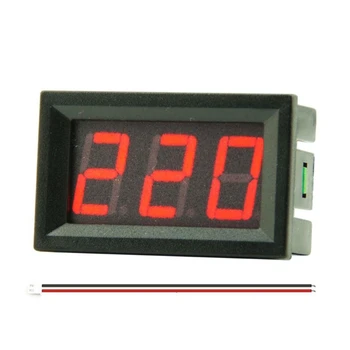 AC50-500V 디지털 방식으로 발광 다이오드 표시 전압은 미터 패널은 보편적인 AC220 380V 전압계 전압 검사자는 계기에 전원 케이블
