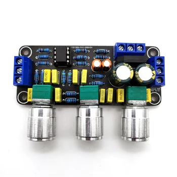 HIFI NE5532 톤 트레블베이스 전치 증폭기 Board 오디오 Amprifier 이퀄라이저 프리 앰프 톤 제어 사전 증폭기