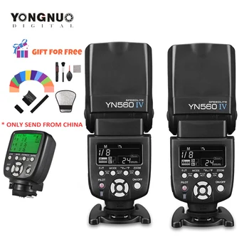 YONGNUO yn560 는 IV YN-560IV560IV2.4G 무선 플래트 speedlite/YN560TX-II 라디오 트리거 모드 마스터를 위한 캐논 6D60D7D Nikon