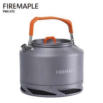 불 단풍나무 하이킹 찻 주전자의 야외 조리기구 캠핑 열교환기 Pinic 주차 커피 포트 0.8L/1.3L 으로 필터 FMC-XT2