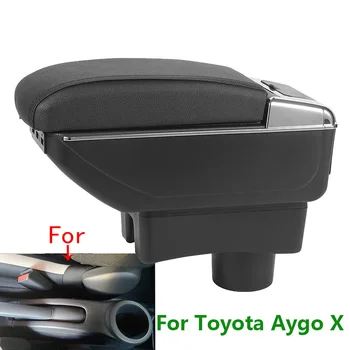 도요타 Aygo X 팔걸이 상자를 위한 토요타 Aygo 자동차 팔걸이의 자동차 부속품 인테리어 상세정보 저장 상자를 개조 부품을
