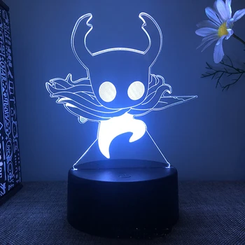 빈사 3d Led 램프를 위한 침실 야간 조명 애니메이션 옴 그 아바타 방식의 귀여운 아이들의 선물 루세스