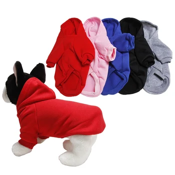 애완동물 동 까마귀 개 옷을 위한 작은 중간 개 겨울 따뜻한 개 셔츠 강아지에 대한 옷 프랑스 불독 애완 동물 의류 코트