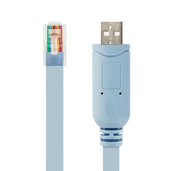 USB to RJ45 콘솔 RS232 디버깅 케이블에 USB 시리얼 케이블 1.8M 라우터 컨트롤 스위치스코 H3C Huawei 라우터