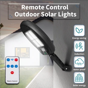 112 96LED 옥외 태양 조명 3Mode Refletor 옥수수 속 LED 태양 거리 벽 램프 Motion Sensor Light Powered 햇빛 가정 정원