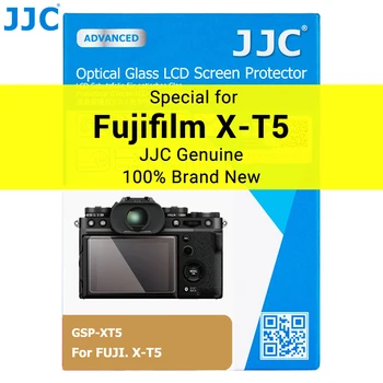 JJC Fuji XT5 스크린 보호자에 의하여 부드럽게 한 유리를 위한 Fujifilm X-T5 카메라 액세서리 2.5D 둥근 모서리의 LCD 화면 커버 Anti-scrach