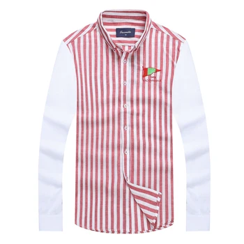 Faconnable 브랜드 2022 뜨거운 판매 새로운 패션 Camisa 비즈니 롱 슬리브 셔츠 남성 슬림 디자인을 공식적인 캐주얼 남성 복장 셔츠