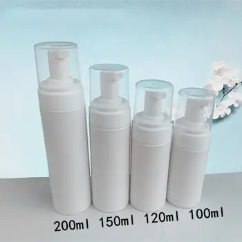 100/120/150/200ml 거품 펌프 빈 거품이 이는 병 비누 무스 액체 로션 분배기 샤워 젤 거품 펌프