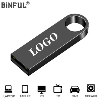 BiNFUL 펜 드라이브 방수의 Usb 플래시 드라이브 지팡이 1GB2GB4GB8GB16GB32GB,64GB128GB256G Pendrive 금속 플래시 메모리 카드에 2.0