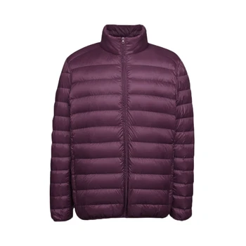매트 직물의 남자는 오리 재킷을 매우 가벼운 자켓 남성 스포츠 용 재킷의 일종을 깃털 재킷 남자 경량 휴대용는 따뜻한 코트