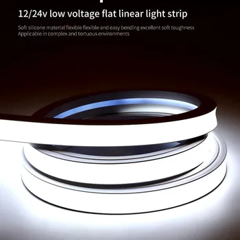 12/24v 가동 가능한 방수 실리콘에 의하여 지도된 가벼운 지구 젤 소프트 램프 관 1m5m IP67LED 네온 밧줄 빛은 밴드