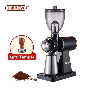 HiBREW8 정 전기 커피 콩 분쇄기를 위한 에스프레소 또는 미국 드립 커피 튼튼한 평 버 Die-casting 주택 G1