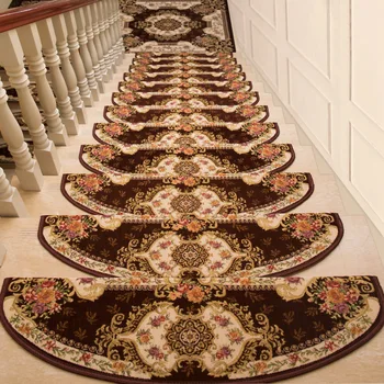 1 개의 유럽 스타일 가구 계단 매트 접착제로 스텝 매트 미끄럼 방지 매트는 단단한 나무 계단은 카펫 바닥 매트