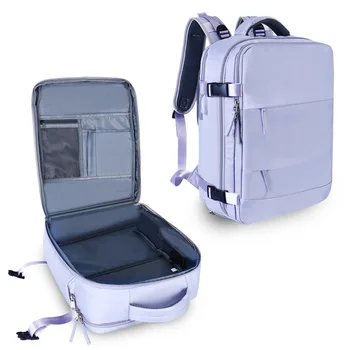 여성 여행 가방 비행기는 대용량 다기능화 경량 방수 여성 캐주얼 노트북 가방 Bagpacks