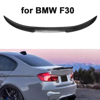 Carbonfiber 후면 트렁크 스포일러 꼬리 날개 쪼개는 도구는 확산을 위한 BMW F30M4 스타일 경주 스포츠 세단