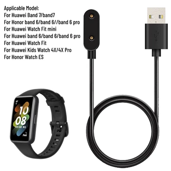 Smartwatch USB 충전기 케이블 끈 철사를 위한 밴드웨 7/명예 밴드 6/6Pro/계에 맞게 감 액세서리