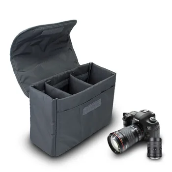 Roadfisher 방수 사진 보호자의 카메라 가방에 삽입 파티션 분배기 상자 덮개를 맞 Canon,Nikon Sony DSLR 렌즈