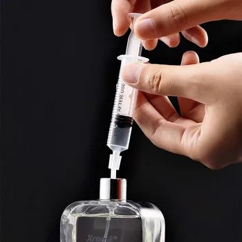 향수 보충 도구 세트 플라스틱 유포자는 주사기 짚 Dropper 깔때기 스프레이 분배 필요한 화장용 공구