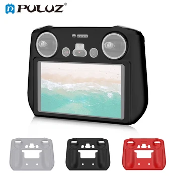 PULUZ 반대로 분실된 부드러운 실리콘 케이스 DJI Mini3Pro/DJI RC 리모트 컨트롤러 스크래치 방지 보호 피부 덮개 액세서리