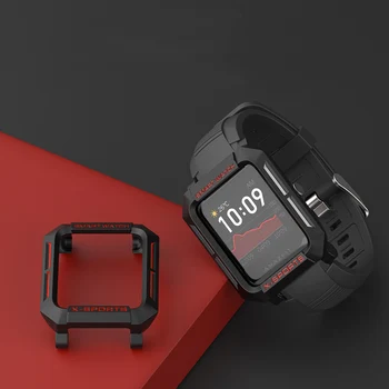 보호 케이스 커버 케이 Huami Amazfit Bip S 라이트 내진성 쉘에 대한 Bip 라이트 Bip U GTS2 미니 Smartwatch 액세서리