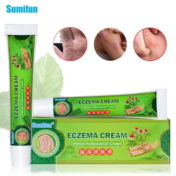 Sumifun 중국 초본 Eczema Cream20g 가려움 항균 연고 건 피부염이 의학 석고 피부 관리