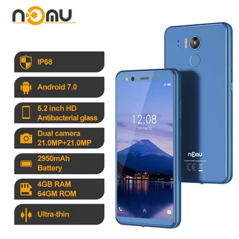 NOMU M8 4G IP68 견고한 스마트폰 5.2