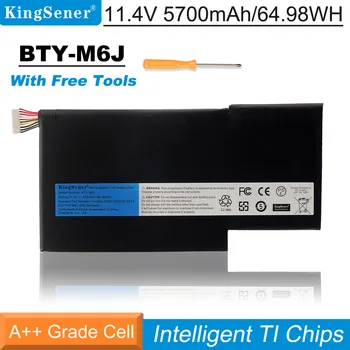 KingSener 새로운 BTY-M6J 노트북 배터리 MSI GS63VR GS73VR6RF-001US BP-16K1-31MS-17B1MS-16K2 9N793J200 태블릿 PC 는 무료 도구