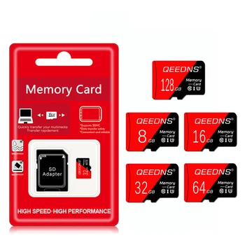 메모리 카드 마이크로 TF SD 카드 8GB16GB32GB C10 64GB128GB512gb 클래스 10SDXC SDHX Cartao de memoria256gb 휴대폰
