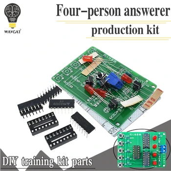 네 사람 응답 Diy Kit4 채널 응답 교육을 실천 용접 PCB 널 재미있는 전자 DIY 부속 실험실
